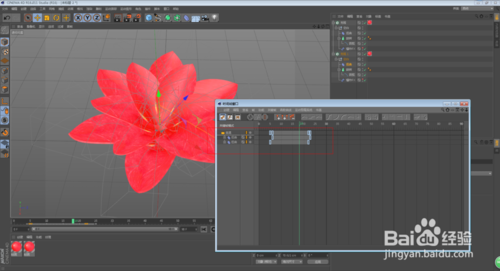 C4D怎么制作花朵開(kāi)放的動(dòng)畫(huà)效果