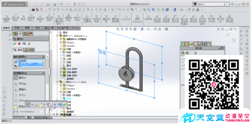 solidworks滑輪上下運(yùn)動(dòng)動(dòng)畫制作