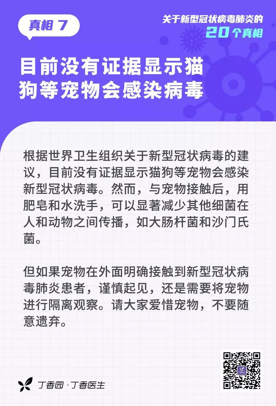 預(yù)防新型冠狀病毒：目前沒有證據(jù)顯示貓狗寵物會感染病毒.jpg