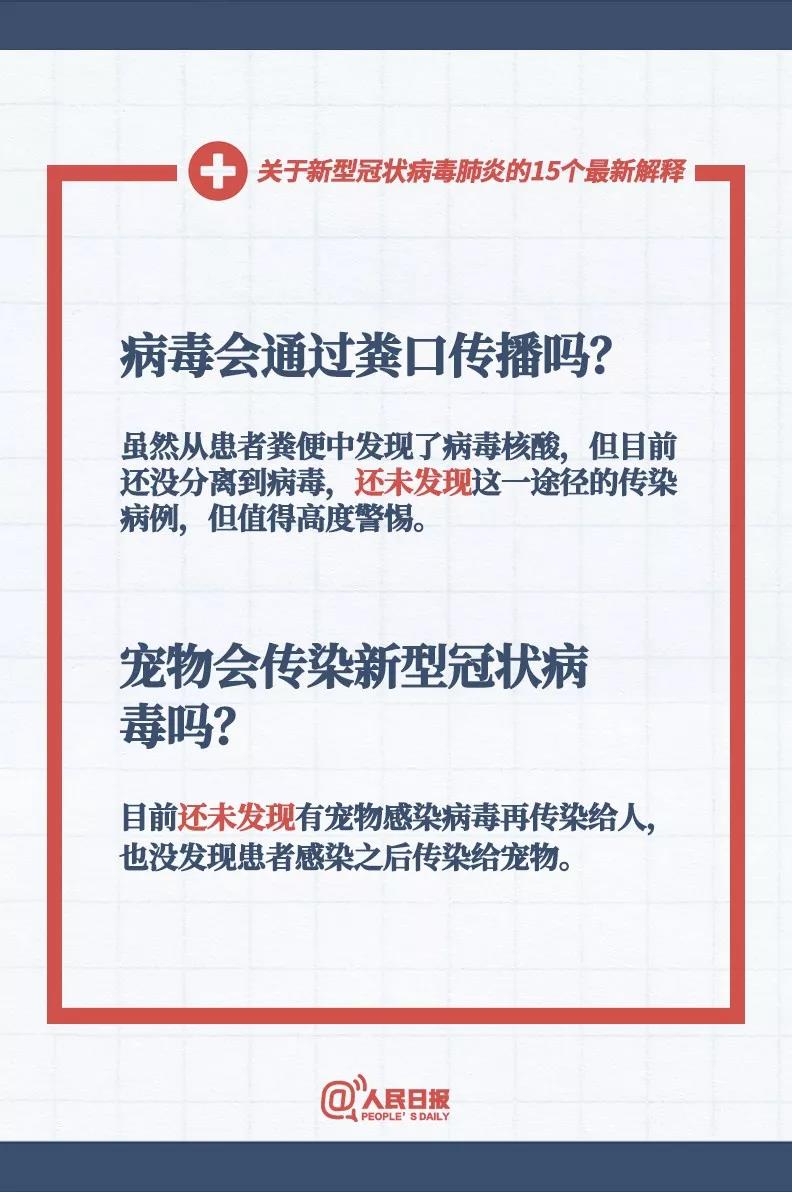 新型冠狀病毒會通過糞口傳播嗎，寵物會傳染新型冠狀病毒嗎？.jpg