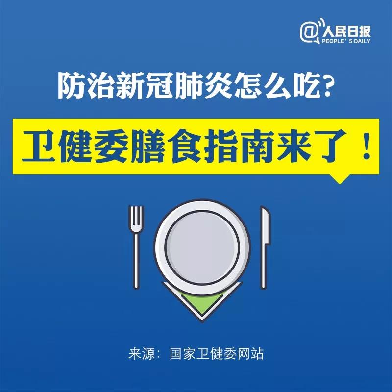 防治新型冠狀病毒感染肺炎怎么吃？衛(wèi)健委膳食指南來(lái)了！.jpg