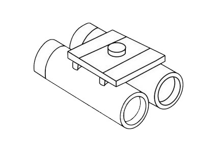 望遠鏡簡筆畫圖片