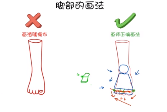 在這個(gè)弧線上，可以畫出大拇趾，跟小拇趾的兩個(gè)突出的關(guān)節(jié).png