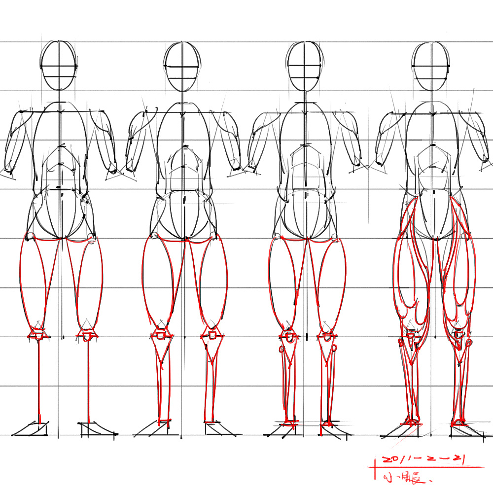 「動(dòng)漫設(shè)計(jì)」分享一波繪畫(huà)專(zhuān)用人體解剖素材 part 04