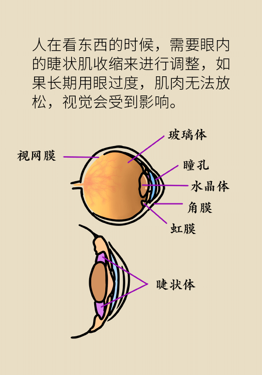 熬夜追劇后眼睛干澀疼痛？