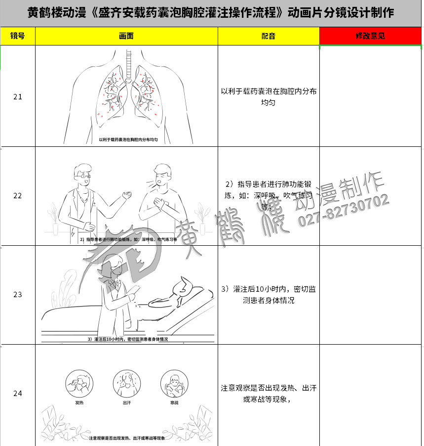 動畫片《盛齊安載藥囊泡胸腔灌注操作流程》分鏡設計制作21-24.jpg