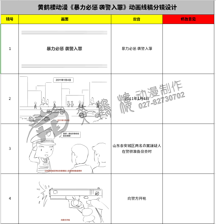 《暴力必懲 襲警入罪》動(dòng)畫線稿分鏡設(shè)計(jì)1-4.jpg